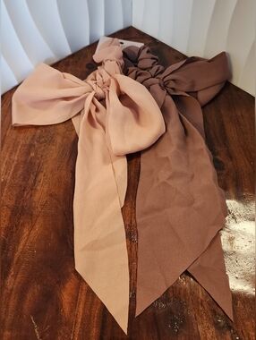Pair Of Crepe Scrunchies